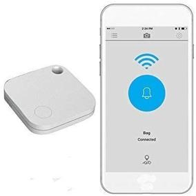 img 3 attached to 🔑 ORIVAST поисковик ключей: Bluetooth умный локатор с беспроводной антипотерейной сигнализацией для ключей, кошелька, телефона и домашних животных (белый)