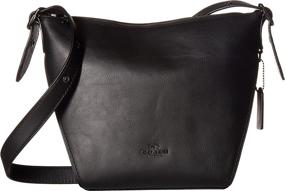 img 3 attached to Natural Calf Leather Small Dufflette by COACH for Women
