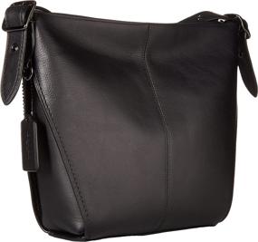 img 2 attached to Natural Calf Leather Small Dufflette by COACH for Women