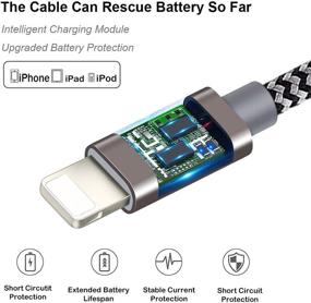 img 3 attached to ⚡ Durable Braided Charging Compatible Charger: Your Versatile Charging Solution