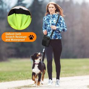 img 2 attached to 🐾 YOUTHINK Portable Pet Treat Bag: Convenient Dog Training Bag with Adjustable Strap for Treats, Food, and Storage