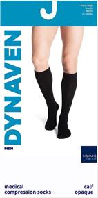 img 3 attached to 🧦 SIGVARIS Men’s DYNAVEN Closed Toe Calf-High Compression Socks - 30-40mmHg Support