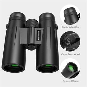 img 1 attached to 🔍 UsoGood 12X50 Binoculars with Tripod: Waterproof, Compact for Bird Watching, Hiking, Traveling & More with Smartphone Adaptor