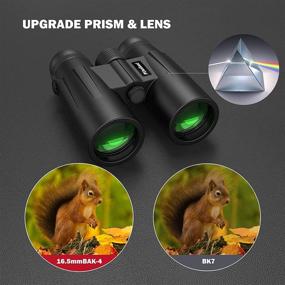 img 3 attached to 🔍 UsoGood 12X50 Binoculars with Tripod: Waterproof, Compact for Bird Watching, Hiking, Traveling & More with Smartphone Adaptor