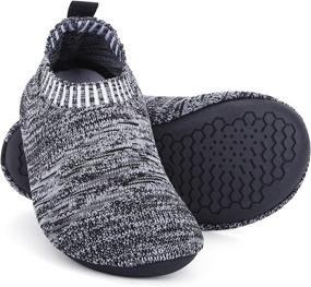 img 4 attached to 👶 KKIDSS Toddler Slippers - Lightweight Non-Slip Boys' Shoes