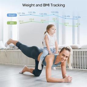 img 1 attached to 📊 LOFTILLA Smart Scale with Bluetooth, BMI Trends & App Integration - Track Your Body Weight with Precision up to 396 lbs