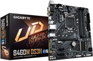 материнская плата gigabyte b460m ds3h (lga1200/intel/b460/micro atx/m.2/sata 6gb/s/usb 3.2 gen 1/ddr4) логотип