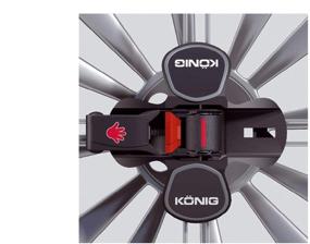 img 4 attached to ❄️ KONIG K-SUMMIT K23 Snow Chains, Pack of 2