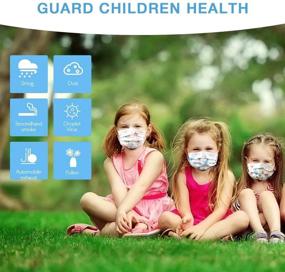 img 2 attached to Shielding Little Ones: Children's Disposable Face Mask for Enhanced Protection