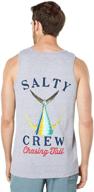 salty crew tailed tank seafoam men's shirt: stylish ocean-inspired clothing logo