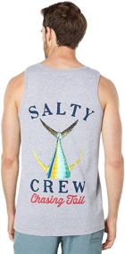 img 1 attached to Salty Crew Tailed Tank Seafoam Men's Shirt: Stylish Ocean-Inspired Clothing