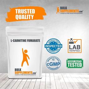 img 1 attached to 💪 250g (8.8oz) L-Carnitine Fumarate Powder - Vegan Fat Burner - GMO-Free - Premium Quality Pure L-Carnitine Supplement
