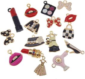 img 3 attached to Fashion Lipstick Pendants Jewelry Including