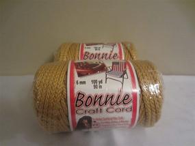 img 2 attached to Bonnie Macrame Craft Cord 6Mmx100Yd Gold