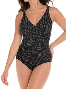 img 3 attached to Miraclesuit Swimwear Oceanus Underwire Swimsuit