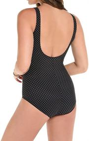 img 1 attached to Miraclesuit Swimwear Oceanus Underwire Swimsuit
