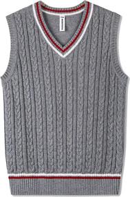 img 4 attached to 👕 Cotton Boys' School Uniform Sweater - BOBOYOYO Clothing