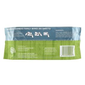 img 3 attached to 🌿 NooTrees Bamboo Family Wipes: Ecofriendly, Hypoallergenic & Ultra Absorbent - 6 Pack!