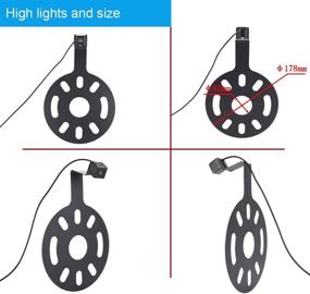 img 1 attached to 📷 Идеальная камера заднего вида: Navinio цветная автомобильная камера заднего вида с углом обзора 170° и ночным видением для Jeep Wrangler.