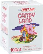candy land first aid supplies - bandages - pack of 100 logo