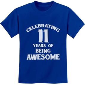 img 4 attached to Years Awesome Birthday T Shirt Medium Boys' Clothing