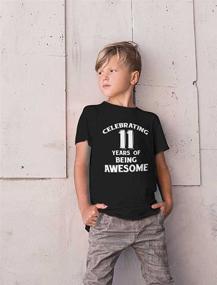 img 2 attached to Years Awesome Birthday T Shirt Medium Boys' Clothing