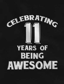 img 3 attached to Years Awesome Birthday T Shirt Medium Boys' Clothing