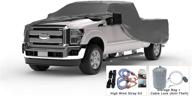 🚚 premium weatherproof truck cover for ford f-250 (1999-2019) - all-season protection with theft cable lock, bag & wind straps - rain, snow, hail, sun - indoor & outdoor use logo