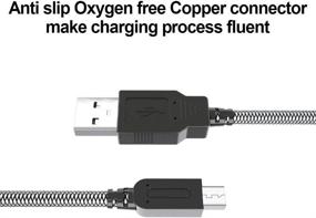 img 1 attached to 🔌 High-Speed 5FT USB Charger Cable for Nintendo 3DS XL/2DS/DSi - Black White | 6amLifestyle