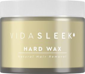 img 1 attached to 💯 Highly Effective Full Body Hard Wax for Men & Women: Ideal for Short, Coarse Hairs (10 oz)