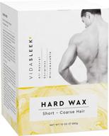 💯 highly effective full body hard wax for men & women: ideal for short, coarse hairs (10 oz) logo