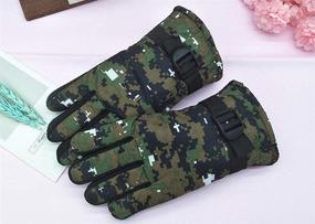 img 2 attached to Maorrew Weather Waterproof Outdoor Mittens Boys' Accessories