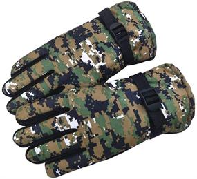 img 4 attached to Maorrew Weather Waterproof Outdoor Mittens Boys' Accessories