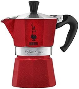 img 2 attached to ☕️ Bialetti 5293 Moka Emotion Espresso Maker: идеальный кофе в ярко-красном цвете