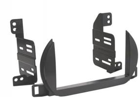 img 2 attached to Enhance Your Nissan Altima's Interior with Scosche NN1646B ISO Double DIN Dash Kit - Black (2002-04 Compatible)