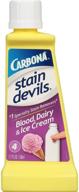 🌡️ carbona stain devils blood, dairy and ice cream remover - 1.7 fl oz (pack of 1) logo