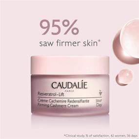 img 2 attached to Caudalie Resveratrol-Lift Firming Cashmere Cream: Resveratrol Daily Anti-Aging Moisturizer with Hyaluronic Acid &amp; Vegan Collagen Alternative - 1.6oz