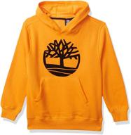 timberland signature fleece pullover sweatshirt boys' clothing logo