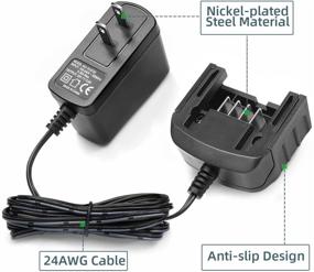 img 1 attached to 🔌 ANTOBLE 20V Battery Charger for BLACK+DECKER LBXR20 20V MAX Lithium Ion Tool Battery - Efficient Charging Solution for LCS1620B LCS1620