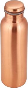 img 2 attached to 🌿 Boost Your Health with Perilla Home Copper Water Bottle - 34 Oz Ayurvedic Copper Vessel for Enhanced Well-being and Hydration/Yoga Bottle