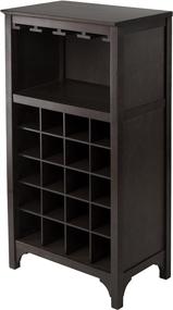 img 4 attached to 🍷 Espresso Dark Winsome Ancona Wine Storage