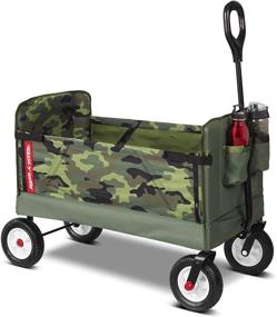 img 4 attached to 🚂 Exploring Adventures with Radio Flyer 3 In 1 Camo Wagon