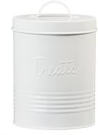 large retro treats white canister by amici home - 72 oz логотип