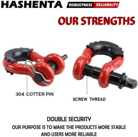 img 3 attached to Hashenta Shackles 3/4&#34 Exterior Accessories