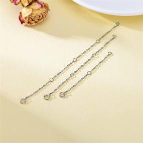 img 1 attached to Necklace Extender Durable Removable Bracelet Girls' Jewelry