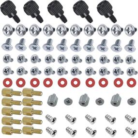 img 4 attached to 💻 Ultimate PC Computer Screws Standoffs Set Kit with M.2 Standoff and Screw for Enhanced Computer Performance and Assembly