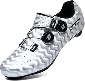 img 4 attached to Unisex Road Cycling Shoes for Men and Women | Peloton Compatible SPD Biking Shoes | Delta Cleats | Mountain Indoor Outdoor Riding Shoes