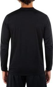 img 3 attached to 👕 Black Hurley Hybrid Sleeve T Shirt for Men - Clothing in T-Shirts & Tanks