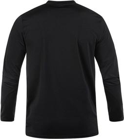 img 1 attached to 👕 Black Hurley Hybrid Sleeve T Shirt for Men - Clothing in T-Shirts & Tanks