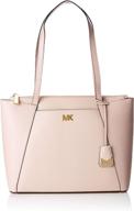 👜 optimized: michael kors maddie medium leather handbag set with wallet for women logo